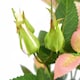 image 5 of 50cm Artificial Pink Rose Plant