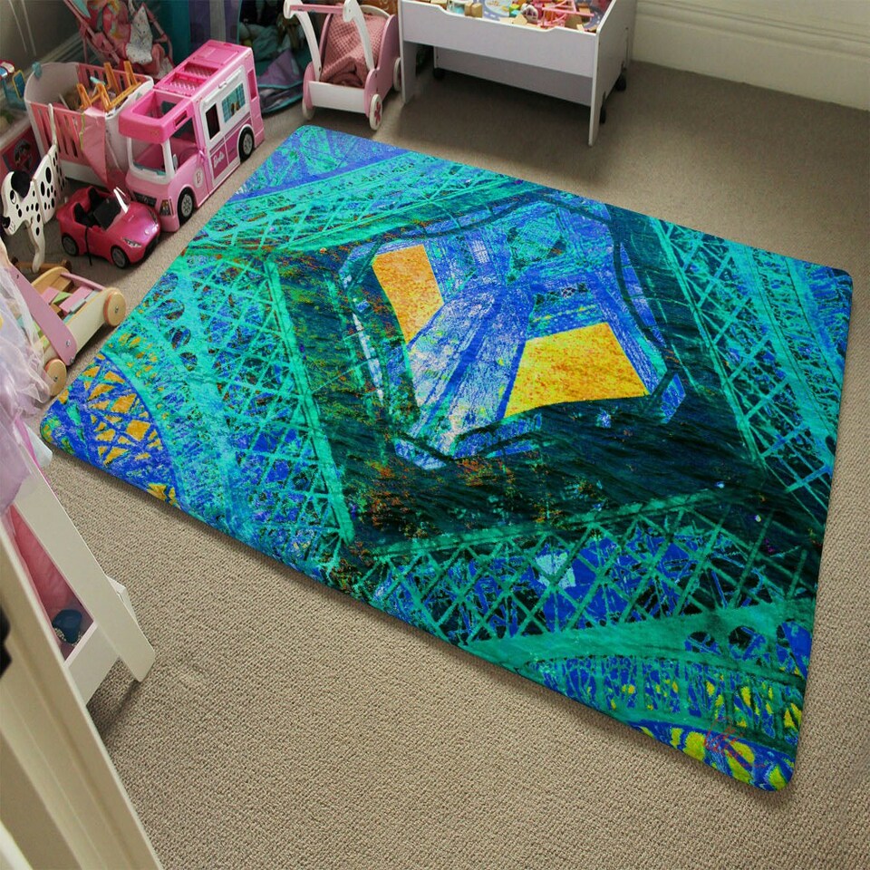 image 1 of Looking up (Rug) Blue | XL: 160x230cm