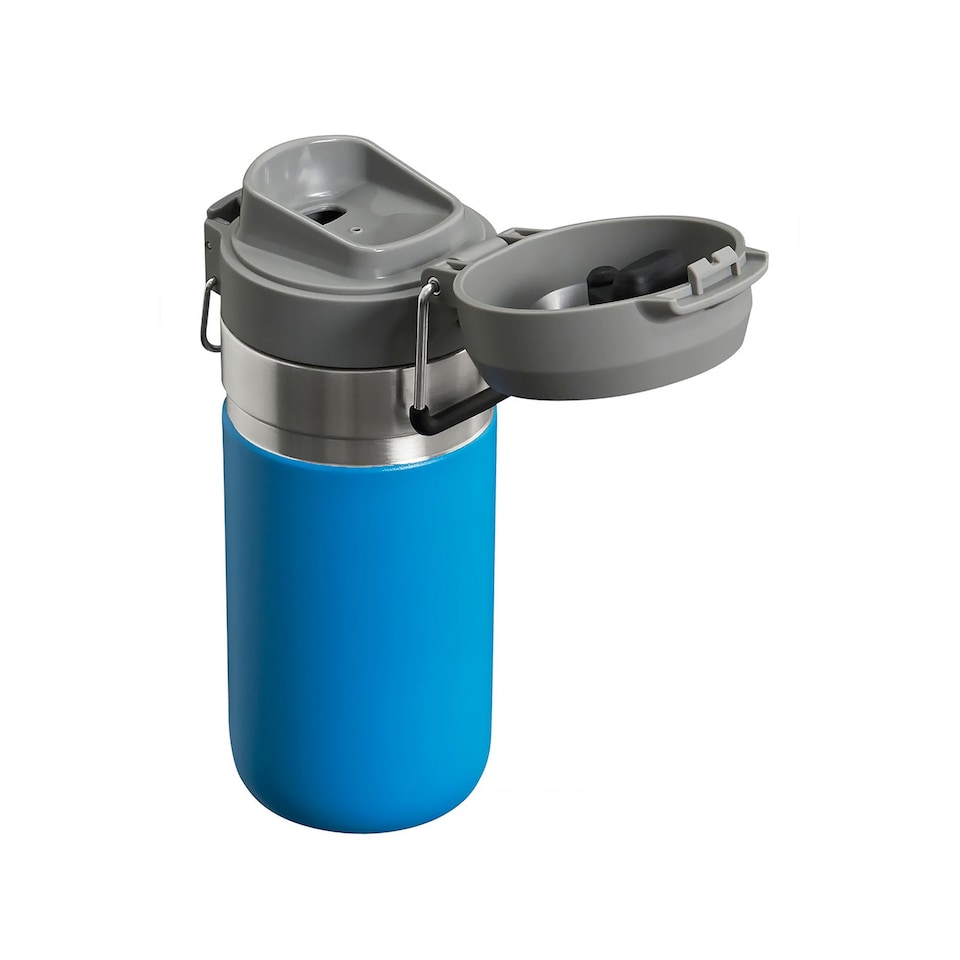 image 1 of Quick Flip Water Bottle 0.47L | Blue | Blue | Not provided