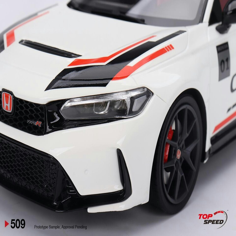 image 1 of Honda Civic Type R 2023 Honda Thanks Day Vietnam 1:18 Scale TSM TS0509