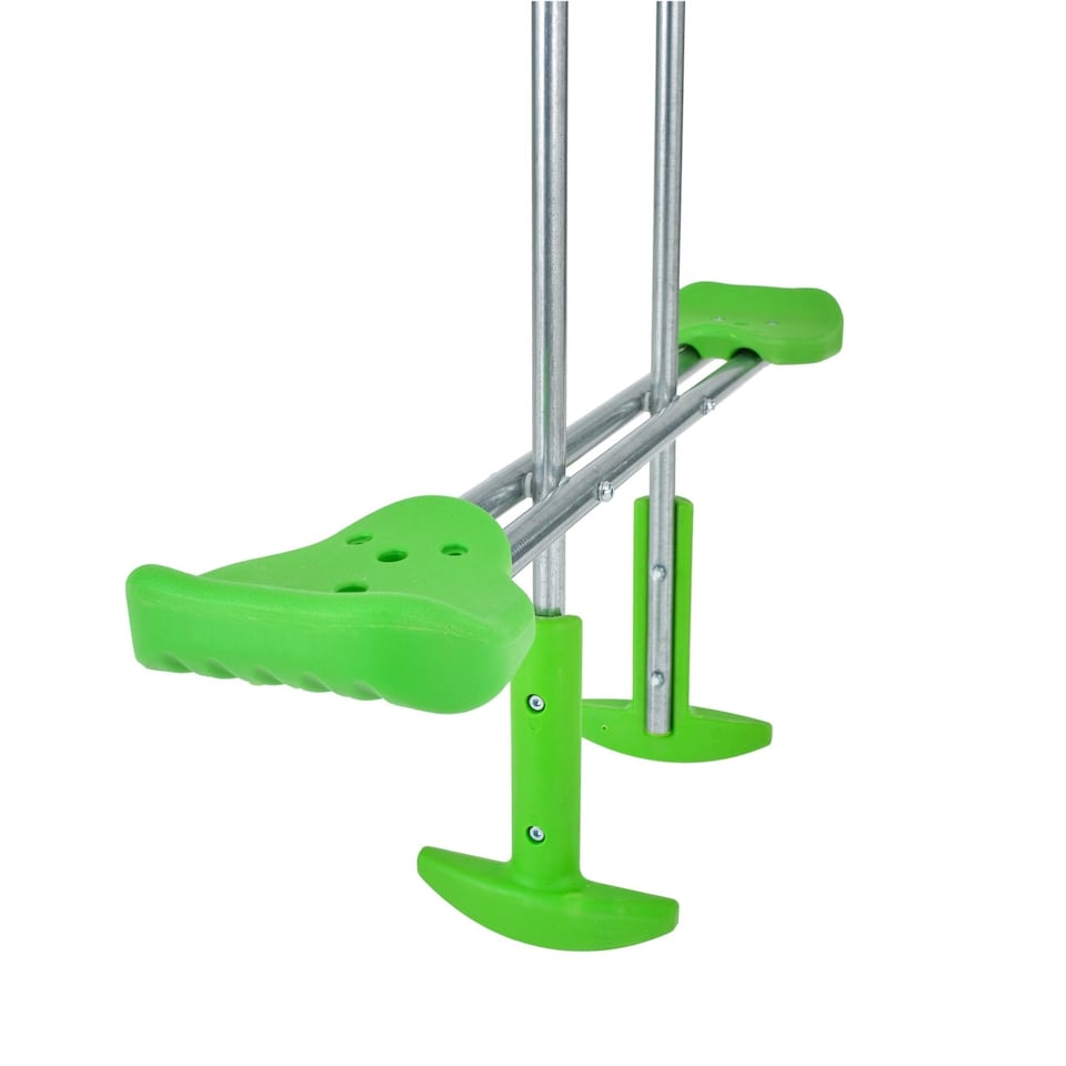 image 1 of TP Kingswood Double Squarewood Swing Set with Glider - FSC® certified