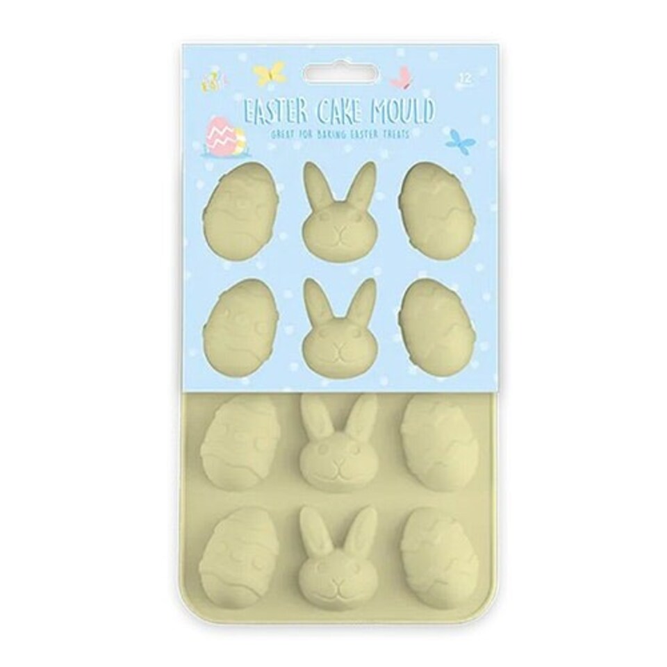 Easter Character Pastel Yellow Silicone Non-Stick Cake Mould | Yellow