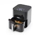 image 1 of Digital Hot Air Fryer XL, 5L Large Capacity Oil Free Cooker with Viewing Window, 8 Cooking Presets, 60 Minute Timer and Touch Screen Control - Black