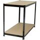 image 2 of Oypla Industrial Heavy Duty Steel Workbench Table Shelving Garage Shed Black