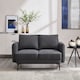 image 6 of Sofia 2 Seater Fabric Scandi Style Sofa | Grey | Grey