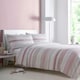 image 1 of Portfolio Home Simply Stripe Modern Soft Easy Care Bed Linen Bedding Duvet Cover Quilt Set With Pillow Case