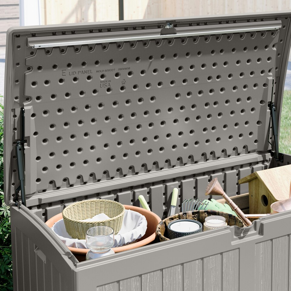 image 1 of Montana 757L Storage Box - Stone Grey Grey