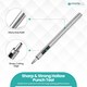 image 4 of 2mm Leather Hole Punch Cutter, Sharp Edge Hollow Hole Punch for DIY