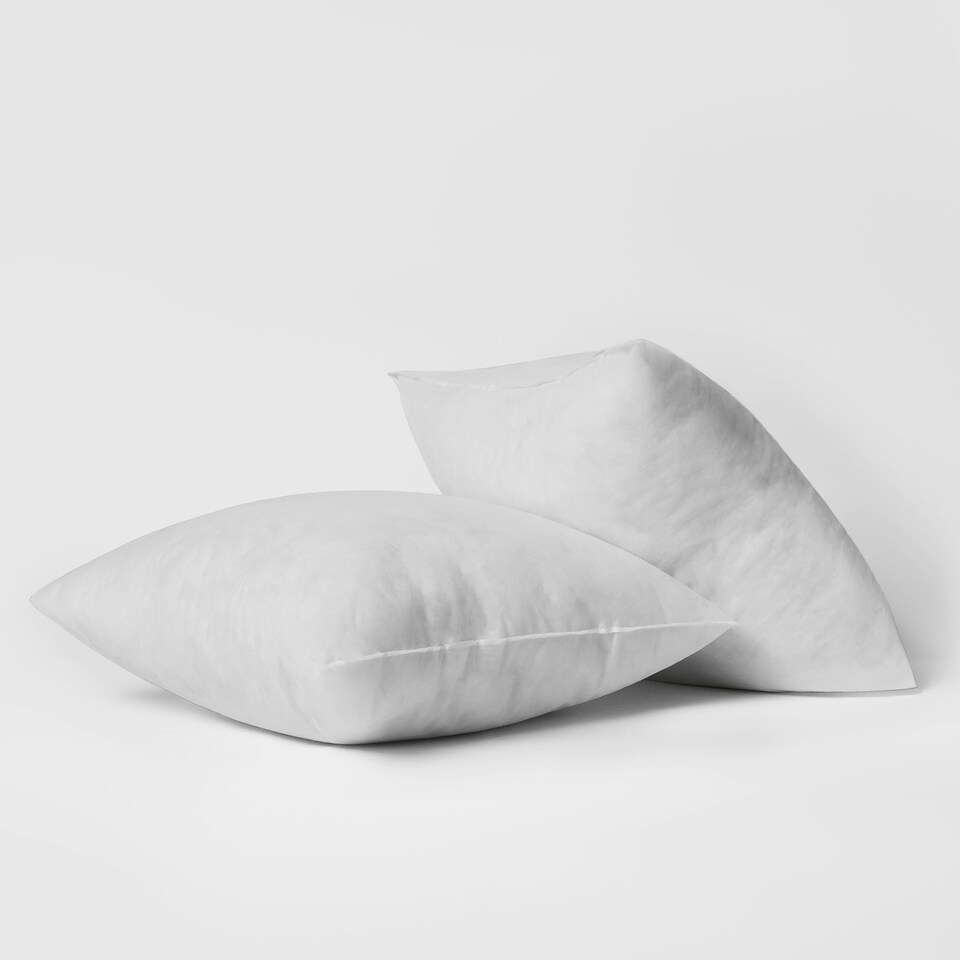 image 1 of OHS 4 x Cushion Fillers White Hollowfibre Inner Insert Pads White | 55 x 55cm