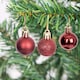 image 5 of 30mm/24Pcs Christmas Baubles Shatterproof Dark Red, Christmas Tree Decorations