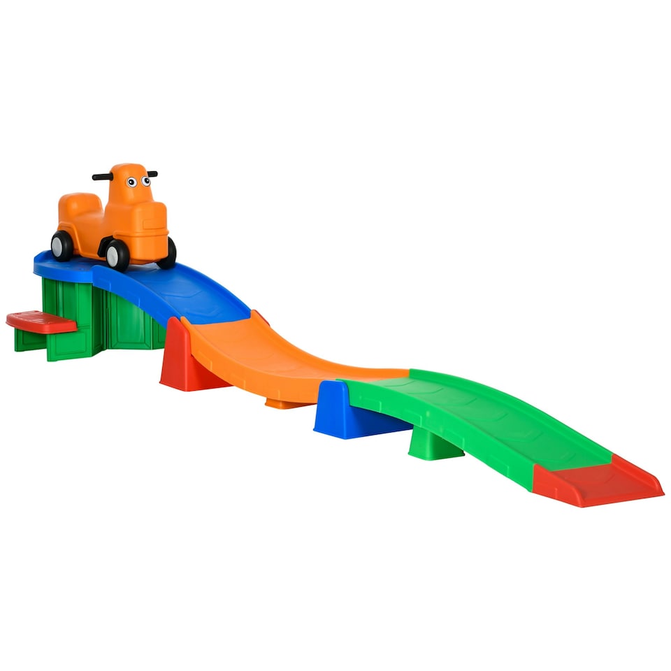 image 1 of AIYAPLAY 3(m) 4 Pieces Up and Down Kids Rollercoaster, for Ages 2-5 Years