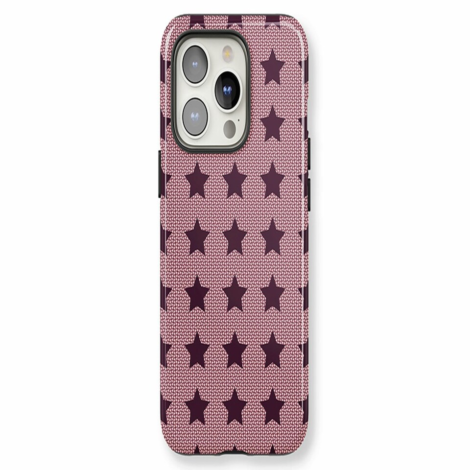 image 1 of Burgundy Stars Red | iPhone 14 Plus
Tough