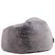 image 4 of Icon Kids Kingston Rabbit Faux Fur Classic Dome Bean Bag, Light Grey
