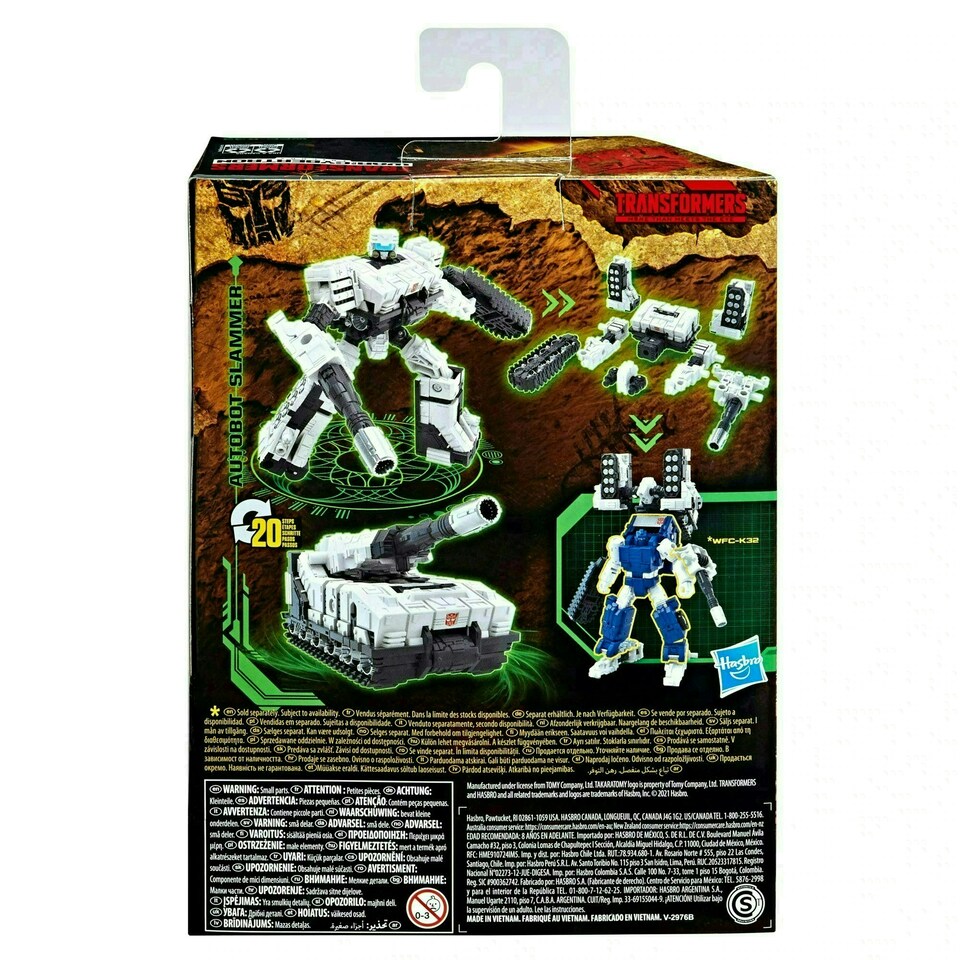 image 1 of Transformers War for Cybertron: Kingdom Autobot Slammer 12.5 cm Deluxe Class Action Figure