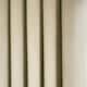 image 5 of OHS Soft Velvet Plain Dyed Thermal Insulated Panel Pair Eyelet Curtains, 46x54" Cream | Natural