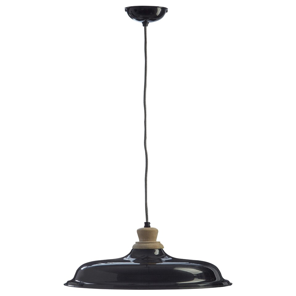 image 1 of Interiors by Premier Black Small Pendant Light