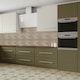 image 5 of Sticky Back Plastic Matt Olive Green Plain Kitchen Self-adhesive Vinyl Wrap for Cupboards, Doors and Furniture 67.5cm x 2m (5 rolls) - d-c-fix