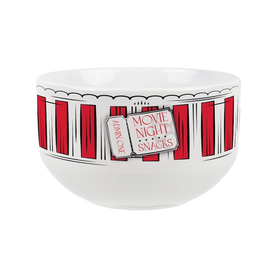 image 1 of Movie Snacks Ceramic Bowl - Set of 2