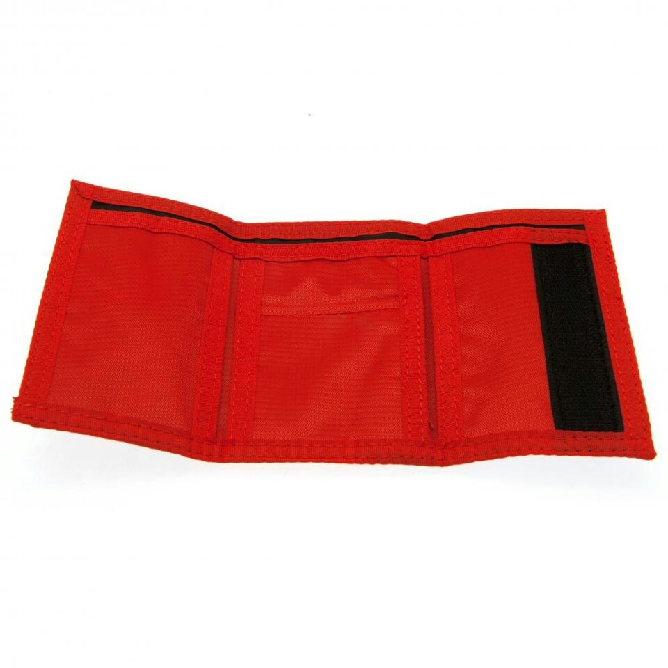 image 1 of Arsenal FC Touch Fastening Fade Design Nylon Wallet - Red/Navy - 12 x 8cm