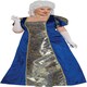 image 1 of Fancy Dress Adult Blue Marchioness Ladies Costume - XL