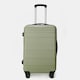 image 9 of OHS 4 Wheel Hard Shell Travel Luggage Suitcase Set of 3 | Green | Olive Green | 3