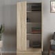 image 6 of Space Wardrobe with 2 Doors + 1 Drawer in Oak 1750