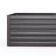 image 6 of Outsunny Galvanised Steel Outdoor Raised Bed w/ Reinforced Rods, Dark Grey