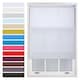 image 1 of FURNISHED Daylight Roller Blinds Made to Measure Sheer Window Blind with Metal Fittings | White | White | (W) 210cm x (L) 165cm