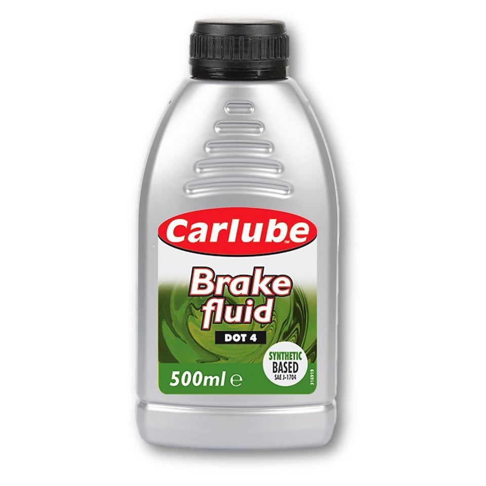image 1 of CarPlan BFL050 Brake & Clutch Fluid Dot 4 FMVSS 116 DOT 4 SAE J1704 500ml x4