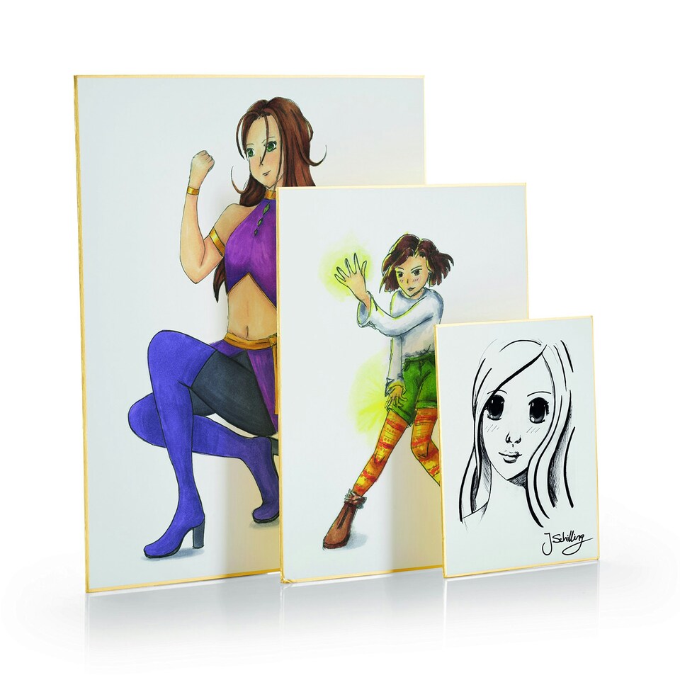 image 1 of Copic Paper Autograph board Small, 120 x 136 mm - CZ26075136 White | One Size