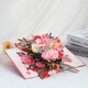 image 3 of Red Carnation Delight 3D Pop Up Greeting Card