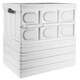 image 4 of TekBox Regular Folding Storage Box - White