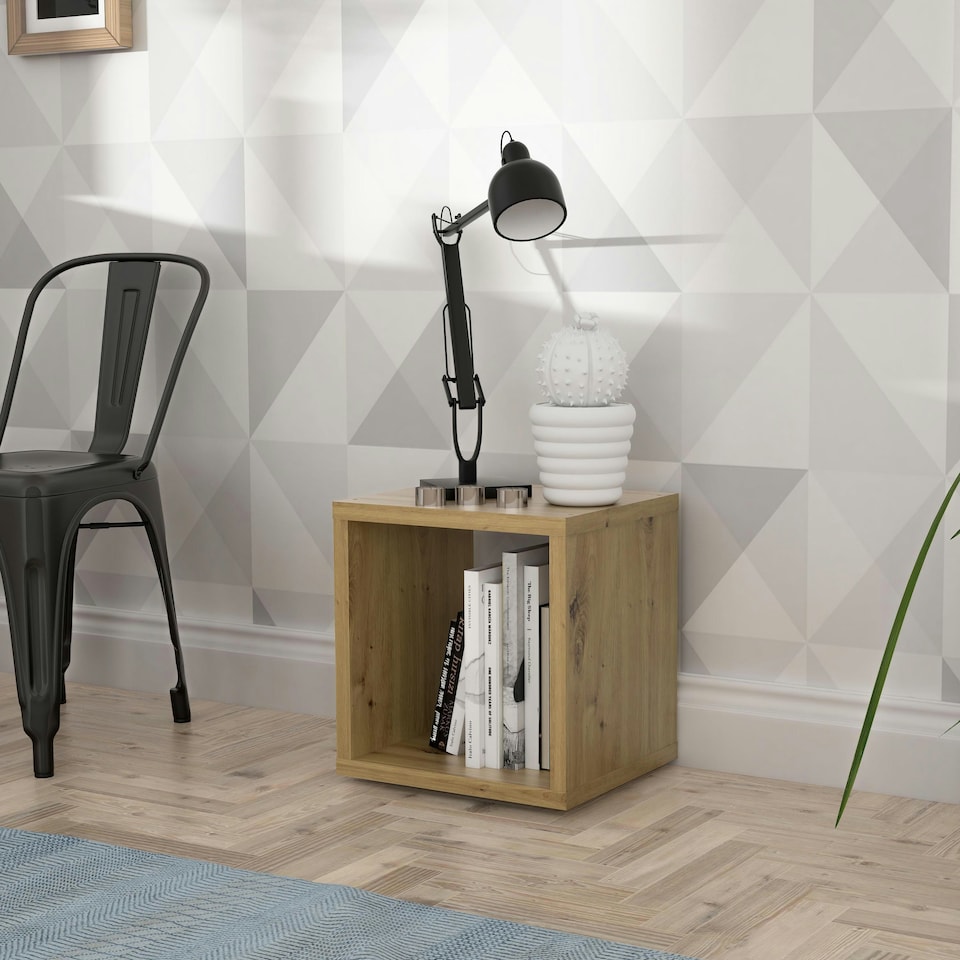 image 1 of Mauro Singular Storage Unit in Artisan Oak