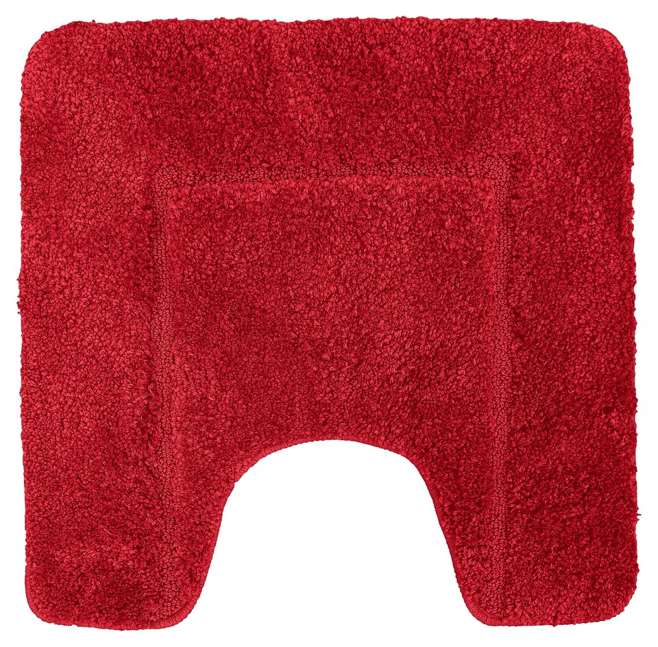 image 1 of Velosso Mayfair Microfibre Pedestal Mat Antislip | Red