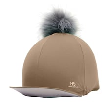 Hy Sport Active Pom Pom Hat Cover - Desert Sand - One Size | Cream | One Size