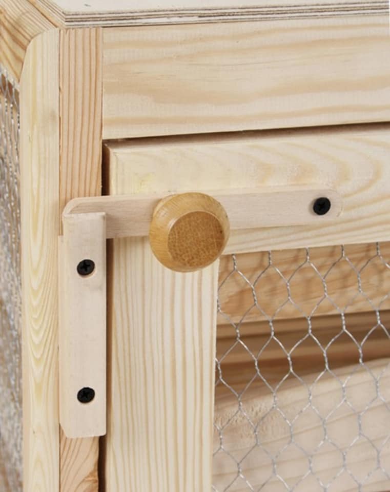 image 1 of Traditional Apple Storage Rack with 7 Drawers