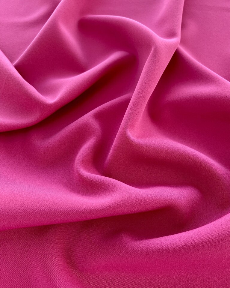 Minerva Core Range Pink Barbi Four Way Stretch Suiting Fabric for Dressmaking, 150cm / 59" Wide - per metre