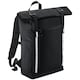 image 4 of Quadra Urban Commute Roll Top Backpack - Black - One Size