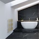 image 2 of Crossmoor - Polished Gold Towel Radiator - H736mm x W500mm
