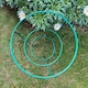 image 5 of Conical Metal Garden Herbaceous Plant Support Rings (48cm) - Pack of 5