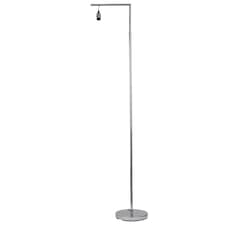 Chrome Angled Floor Lamp Base Only | Chrome | Small | 1