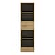 image 2 of Shetland Tall Narrow 3 Drawer Bookcase
