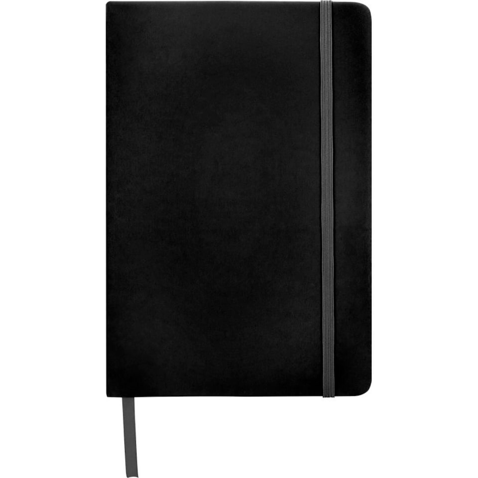 image 1 of Bullet Spectrum A5 Notebook - Blank Pages - Solid Black - 21 x 14 x 1.2 cm