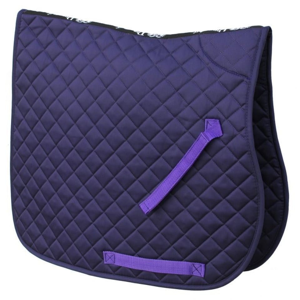 image 1 of Rhinegold Cotton Quilted Saddle Cloth Green | Size: Cob
Colour: Turquoise