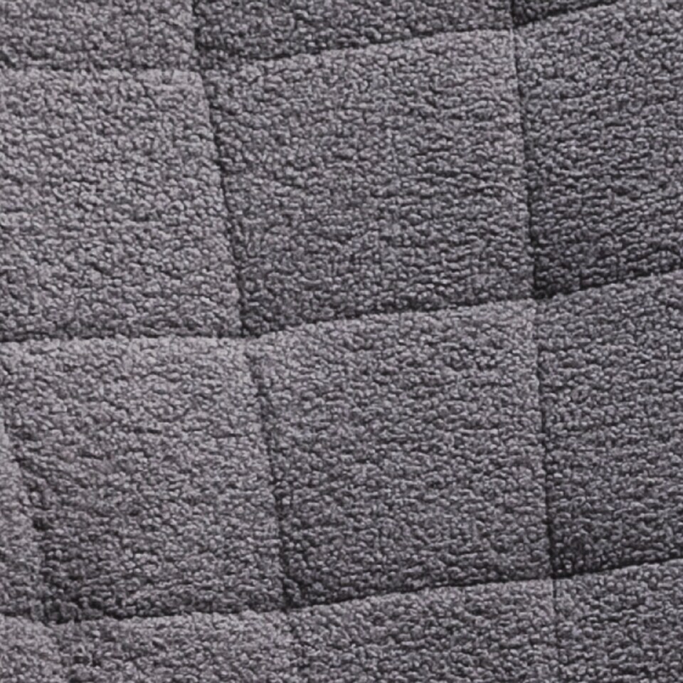 image 1 of HOMCOM Wingback Rocking Chair with Wooden Base, Upholstered Fleece Glider Rocker for Nursing, Modern Armchair - Dark Grey