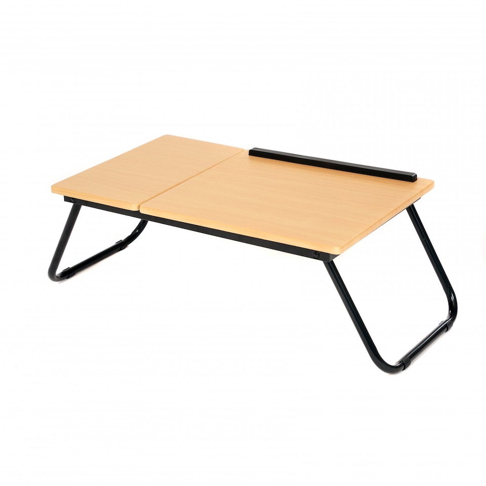 image 1 of Portable Folding Laptop Notebook Tablet Computer Table Desk Stand | Brown