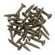 image 2 of 3mm x 16mm Countersunk Wood Chipboard Screw Fasteners PZ1 Drive 120pc