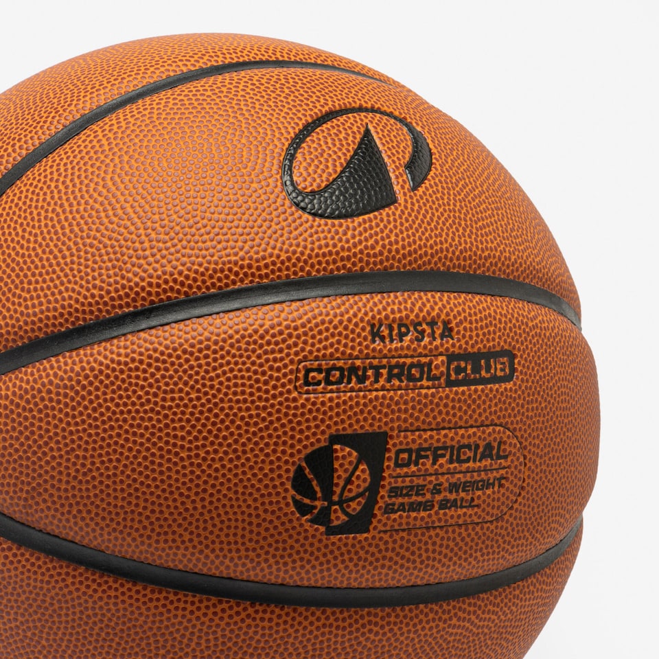 image 1 of Decathlon Size 5 Basketball Control Club BT100 - Brown
