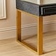 image 3 of Interiors by Premier 1 Drawer Faux Shagreen Side Table Black