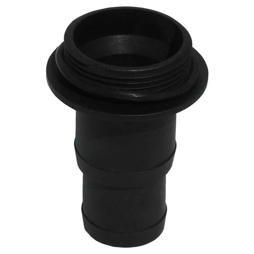 image 1 of Plastica 1.5" Threaded Hosetail c/w O ring